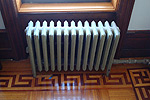 radiator before